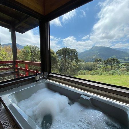 Chales Solar Da Montanha Urubici - Com Hidromassagem エクステリア 写真