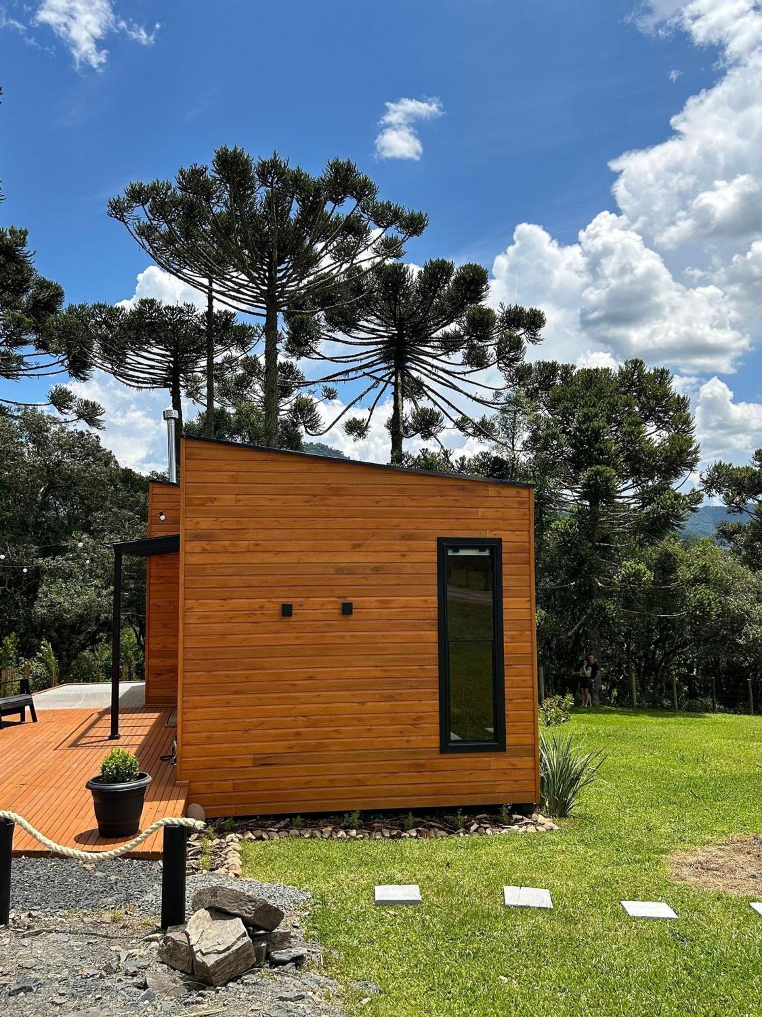 Chales Solar Da Montanha Urubici - Com Hidromassagem エクステリア 写真