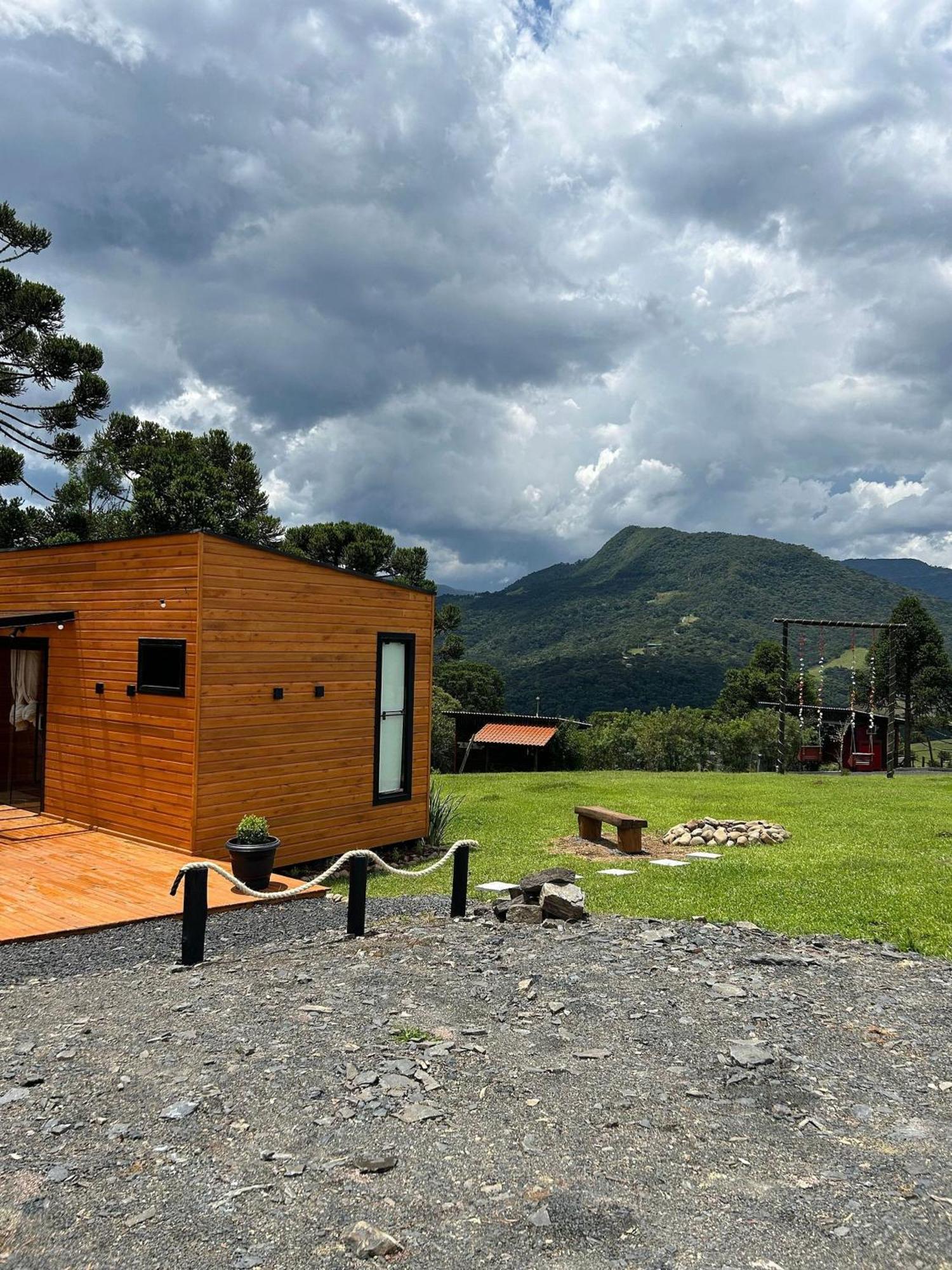Chales Solar Da Montanha Urubici - Com Hidromassagem エクステリア 写真