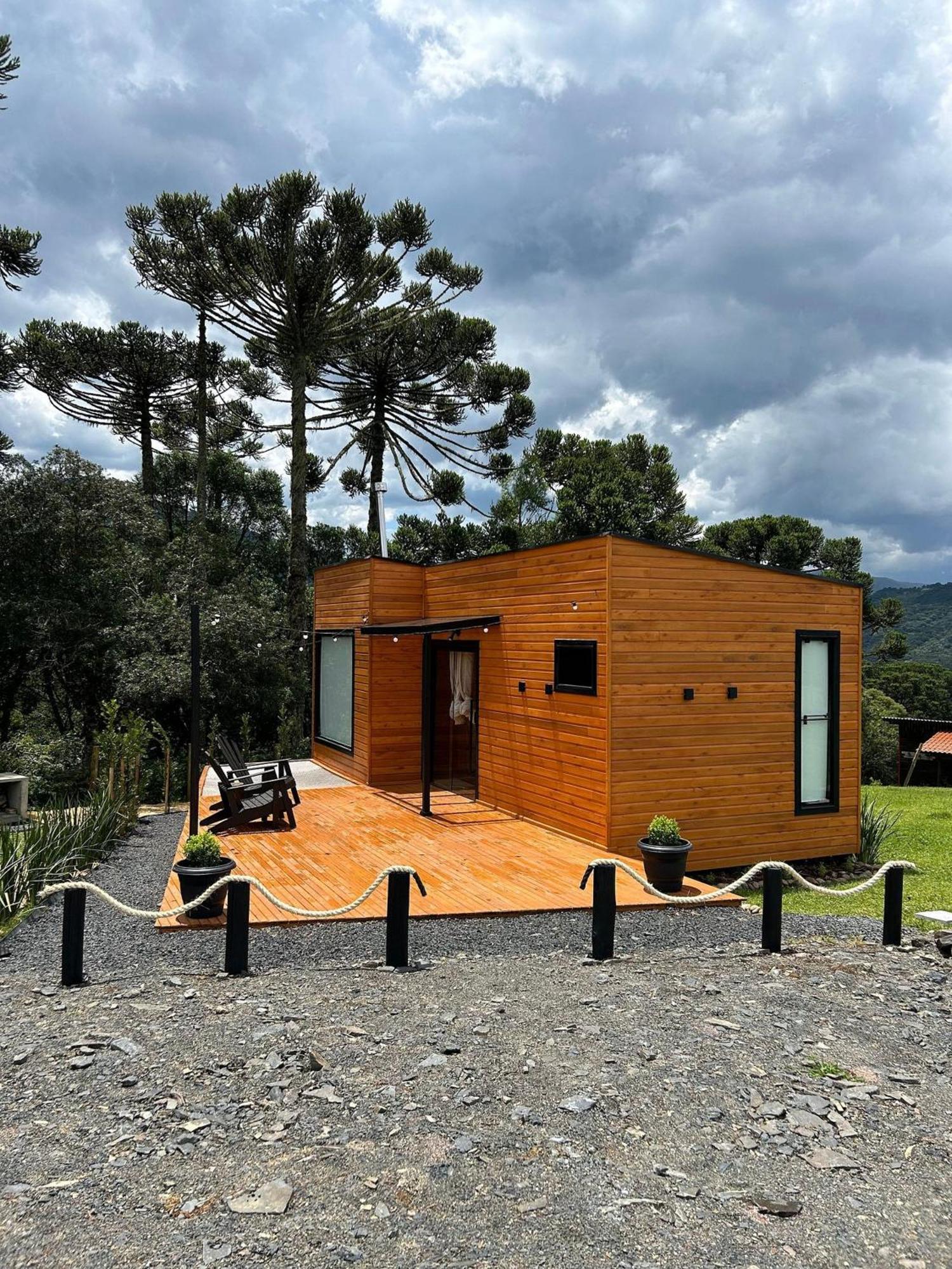 Chales Solar Da Montanha Urubici - Com Hidromassagem エクステリア 写真