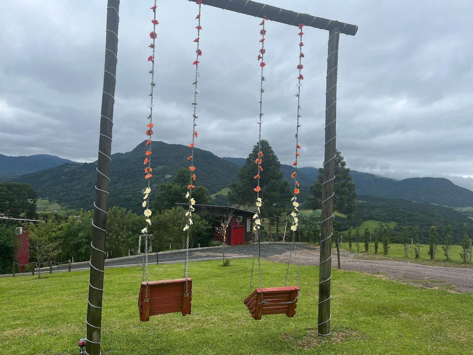 Chales Solar Da Montanha Urubici - Com Hidromassagem エクステリア 写真
