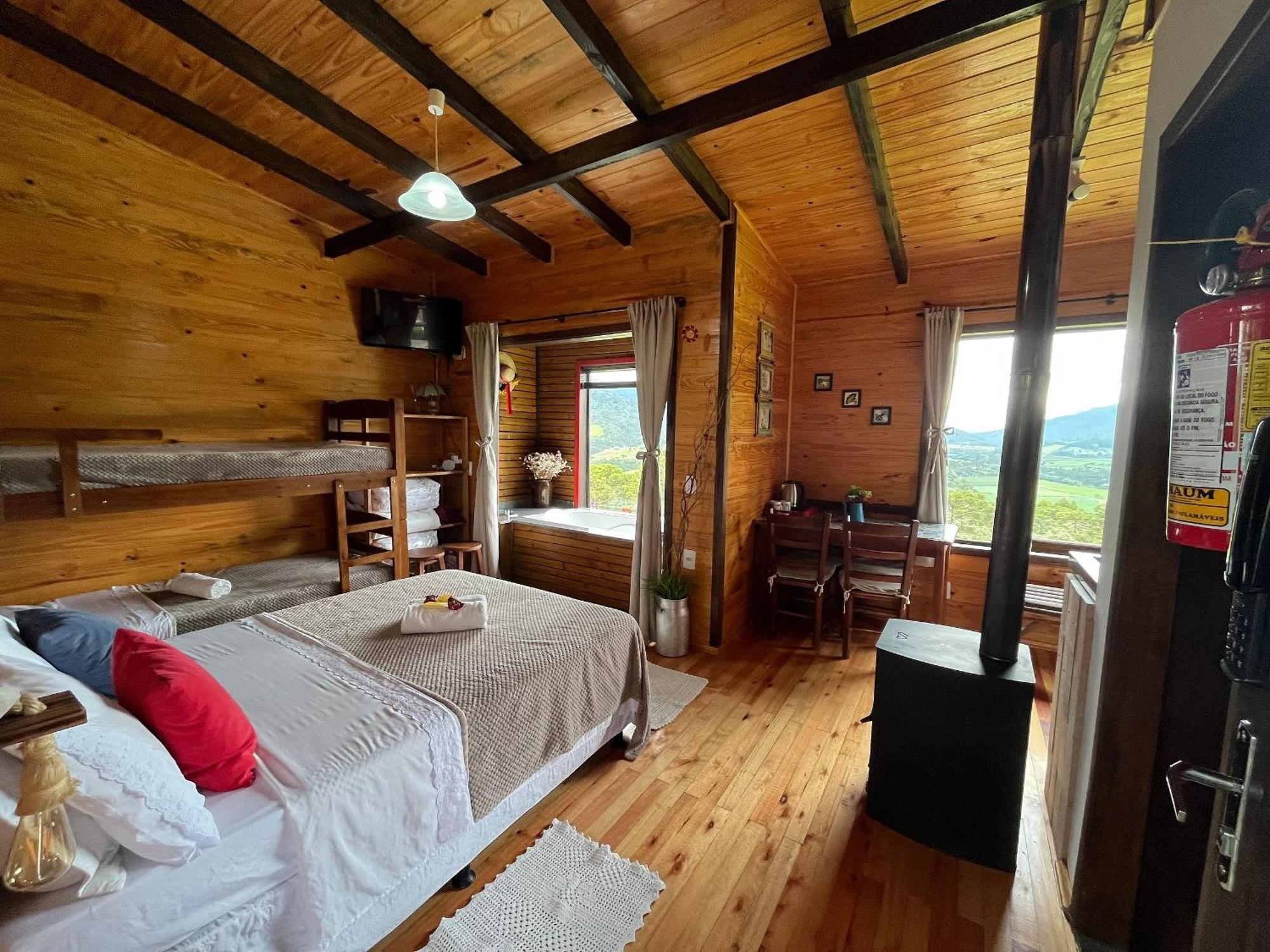Chales Solar Da Montanha Urubici - Com Hidromassagem エクステリア 写真