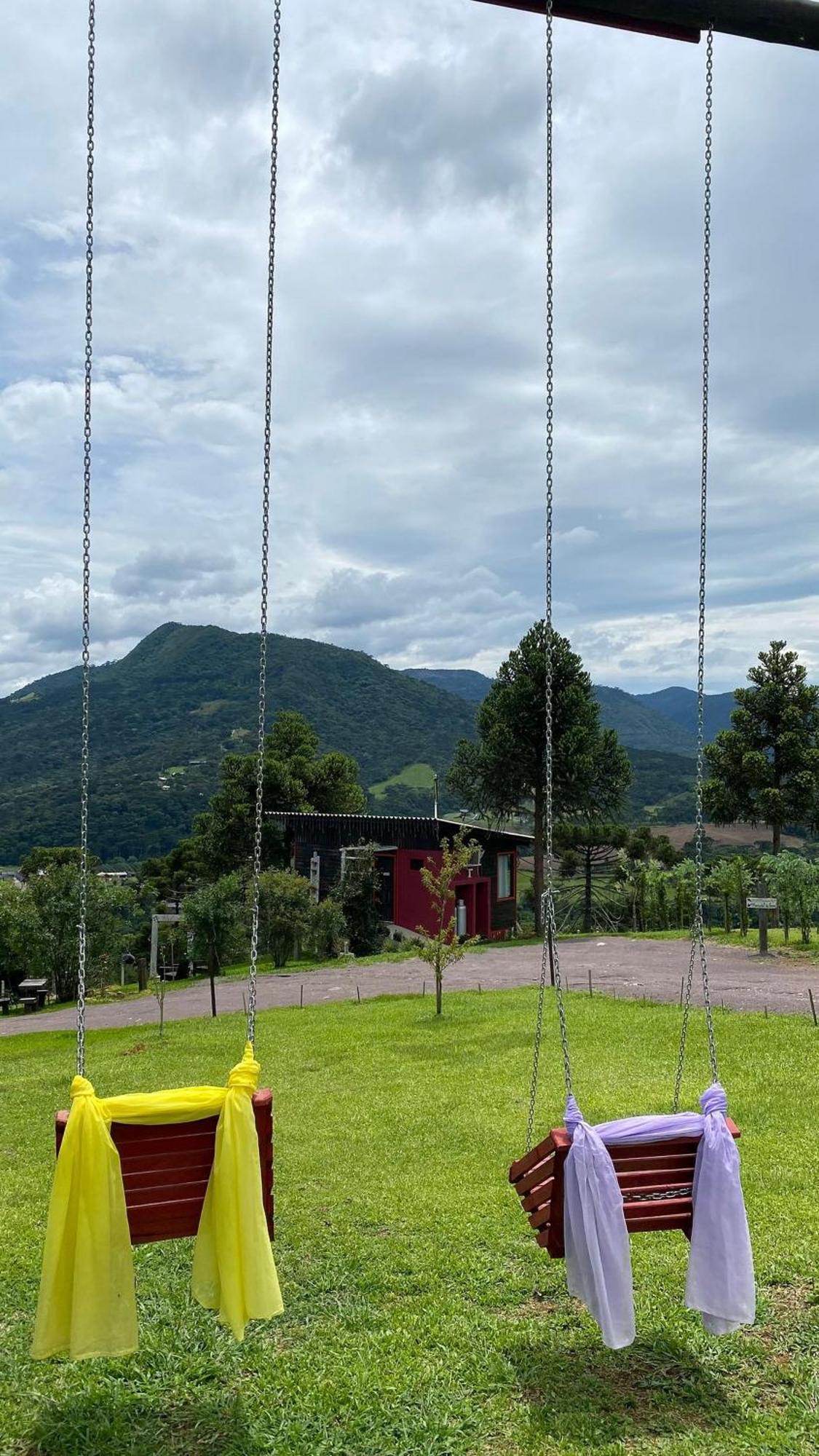 Chales Solar Da Montanha Urubici - Com Hidromassagem エクステリア 写真