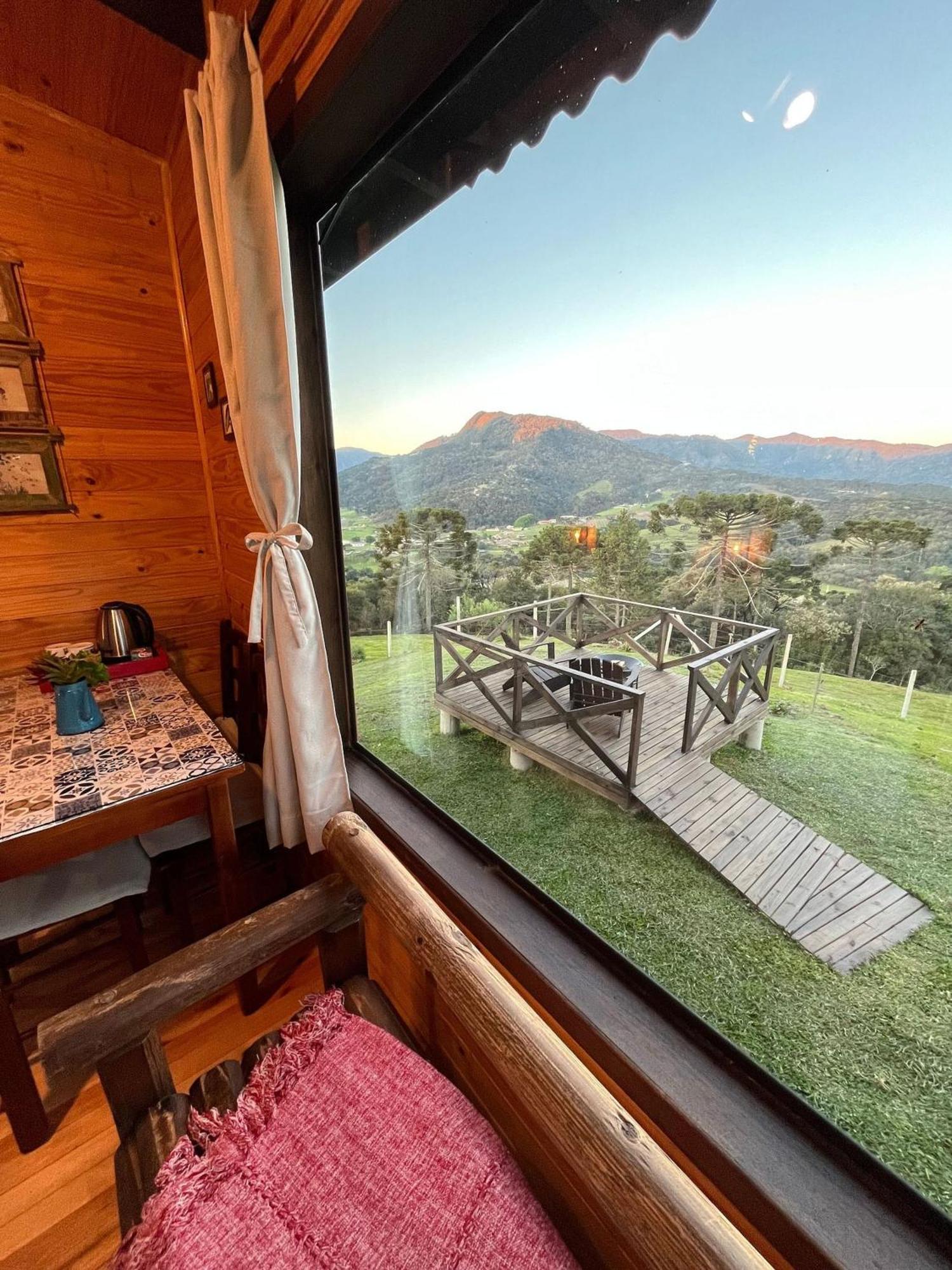 Chales Solar Da Montanha Urubici - Com Hidromassagem エクステリア 写真